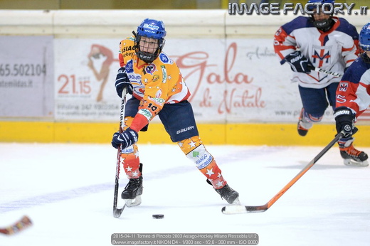 2015-04-11 Torneo di Pinzolo 2803 Asiago-Hockey Milano Rossoblu U12